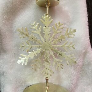 Gold Snowflake Ornament